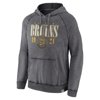 Boston Bruins muška majica s kapuljačom A/LS Hoodie grey