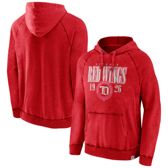 Detroit Red Wings muška majica s kapuljačom A/LS Hoodie red