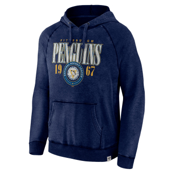 Pittsburgh Penguins muška majica s kapuljačom A/LS Hoodie navy