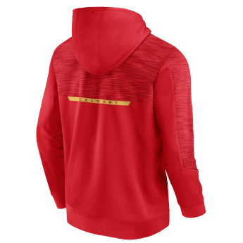 Calgary Flames muška majica s kapuljačom Poly Fleece POH red