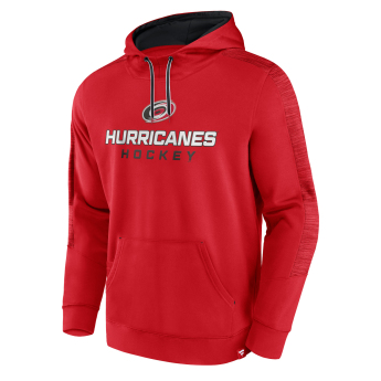 Carolina Hurricanes muška majica s kapuljačom Poly Fleece POH red