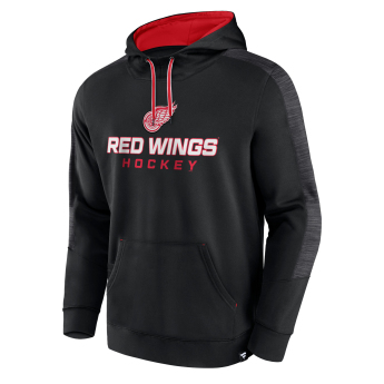 Detroit Red Wings muška majica s kapuljačom Poly Fleece POH black