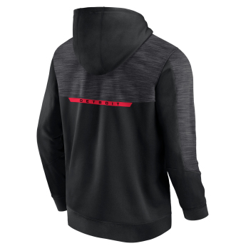 Detroit Red Wings muška majica s kapuljačom Poly Fleece POH black