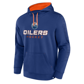 Edmonton Oilers muška majica s kapuljačom Poly Fleece POH blue
