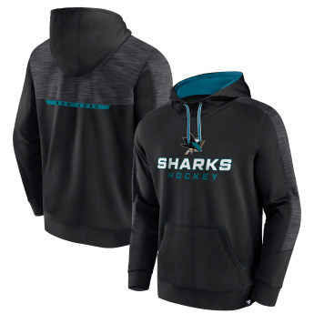 San Jose Sharks muška majica s kapuljačom Poly Fleece POH black