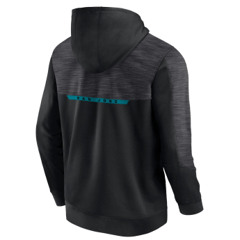 San Jose Sharks muška majica s kapuljačom Poly Fleece POH black
