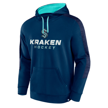 Seattle Kraken muška majica s kapuljačom Poly Fleece POH navy