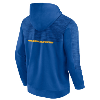 St. Louis Blues muška majica s kapuljačom Poly Fleece POH blue