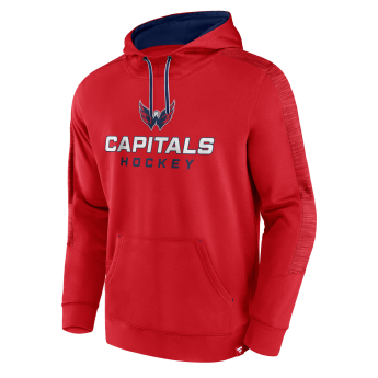 Washington Capitals muška majica s kapuljačom Poly Fleece POH red