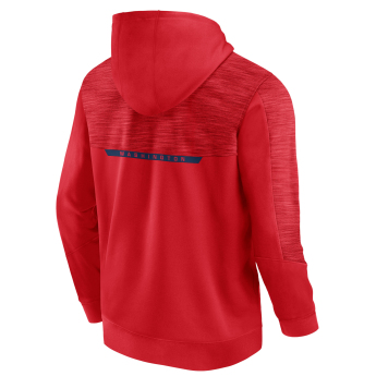 Washington Capitals muška majica s kapuljačom Poly Fleece POH red