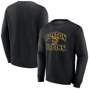 Boston Bruins muška majica Fleece Crew