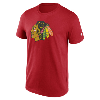 Chicago Blackhawks muška majica Primary Logo Graphic T-Shirt red