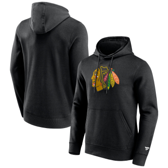 Chicago Blackhawks muška majica s kapuljačom Primary Logo Graphic Hoodie black