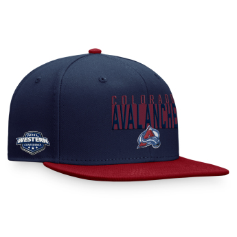 Colorado Avalanche šilterica ravnog oboda Fundamental Color Blocked Snapback