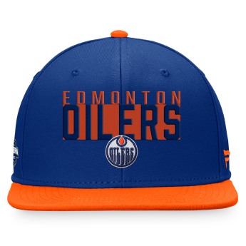 Edmonton Oilers šilterica ravnog oboda Fundamental Color Blocked Snapback