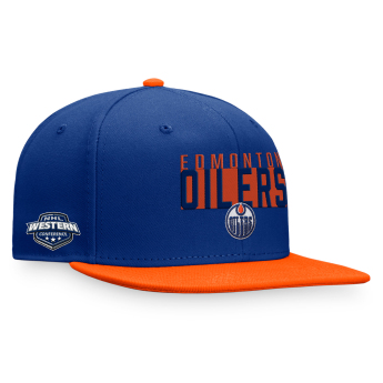 Edmonton Oilers šilterica ravnog oboda Fundamental Color Blocked Snapback