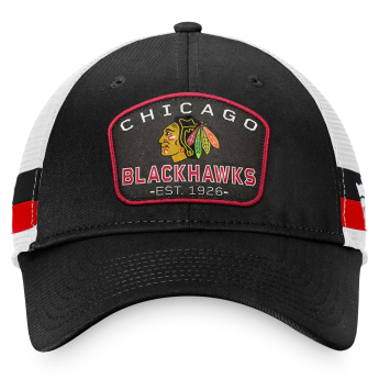 Chicago Blackhawks kapa za bejzbol Fundamental Structured Trucker