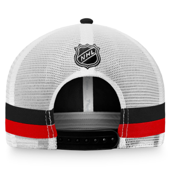 Chicago Blackhawks kapa za bejzbol Fundamental Structured Trucker