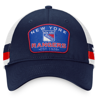 New York Rangers kapa za bejzbol Fundamental Structured Trucker