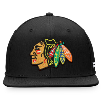 Chicago Blackhawks šilterica ravnog oboda Core Snapback black