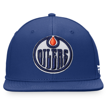 Edmonton Oilers šilterica ravnog oboda Core Snapback blue