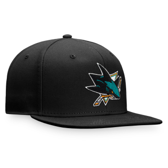 San Jose Sharks šilterica ravnog oboda Core Snapback black
