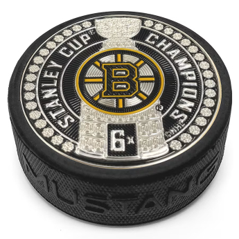 Boston Bruins pak 6-Time Stanley Cup Champions 3 Dynasty Trimflexx Puck