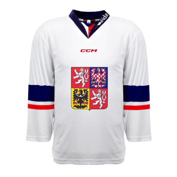Hokejaške reprezentacije hokejaški dres Czech Republic 2023/24 CCM Fandres replica white