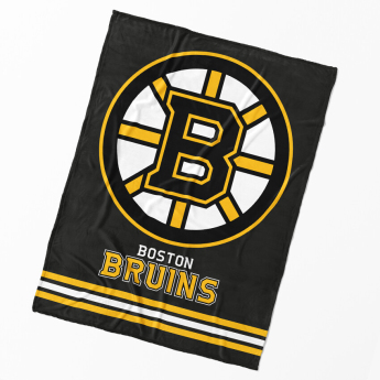 Boston Bruins deka od flisa Essential 150x200 cm