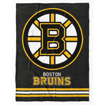 Boston Bruins deka od flisa Essential 150x200 cm