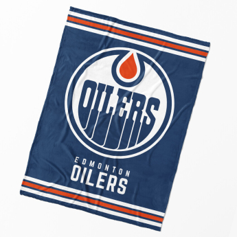 Edmonton Oilers deka od flisa Essential 150x200 cm