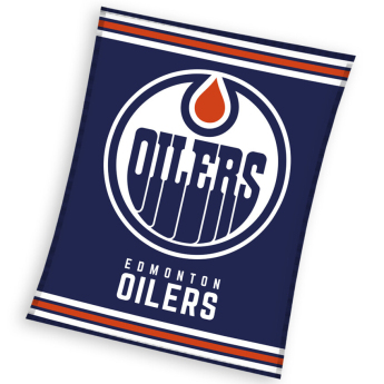 Edmonton Oilers deka od flisa Essential 150x200 cm