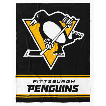 Pittsburgh Penguins deka od flisa Essential 150x200 cm
