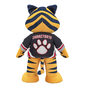 Buffalo Sabres plišana maskota Sabertooth #00 Plush Figure Black Goathead