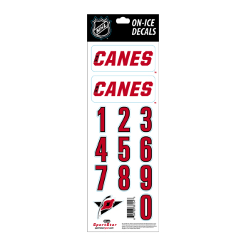 Carolina Hurricanes naljepnice za kacigu Decals