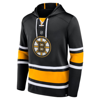 Boston Bruins muška majica s kapuljačom Pastrňák Name & Number Lace-Up Pullover Hoodie