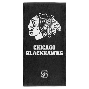 Chicago Blackhawks ručnik Classic black