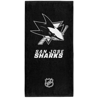 San Jose Sharks ručnik Classic black