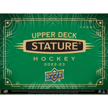 NHL boxovi NHL hokejske karte 2022-23 Upper Deck Stature Hobby Box