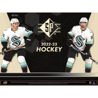 NHL boxovi NHL hokejske karte 2022-23 Upper Deck SP Hockey Blaster Box