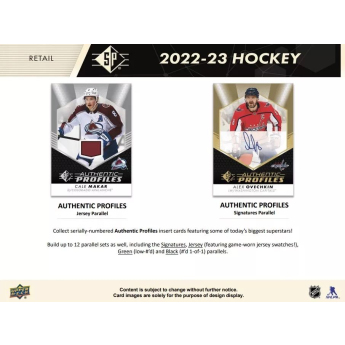 NHL boxovi NHL hokejske karte 2022-23 Upper Deck SP Hockey Blaster Box