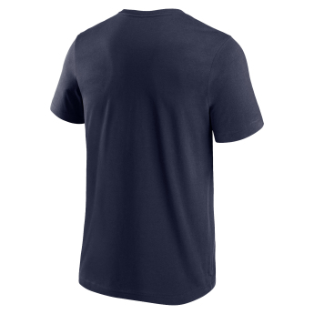 Edmonton Oilers muška majica Primary Logo Graphic T-Shirt blue