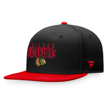 Chicago Blackhawks šilterica ravnog oboda Fundamental Color Blocked Snapback