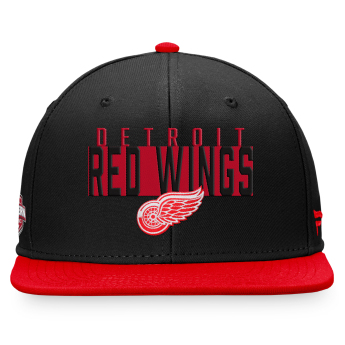 Detroit Red Wings šilterica ravnog oboda Fundamental Color Blocked Snapback