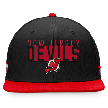 New Jersey Devils šilterica ravnog oboda Fundamental Color Blocked Snapback