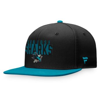 San Jose Sharks šilterica ravnog oboda Fundamental Color Blocked Snapback