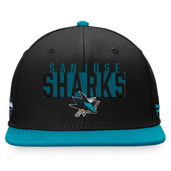 San Jose Sharks šilterica ravnog oboda Fundamental Color Blocked Snapback