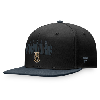 Vegas Golden Knights šilterica ravnog oboda Fundamental Color Blocked Snapback
