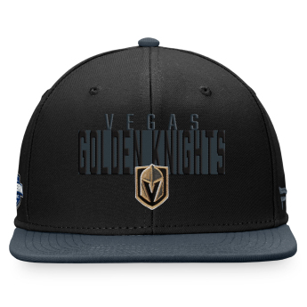 Vegas Golden Knights šilterica ravnog oboda Fundamental Color Blocked Snapback