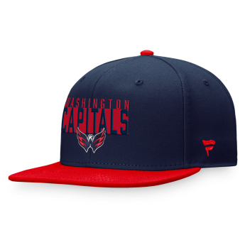 Washington Capitals šilterica ravnog oboda Fundamental Color Blocked Snapback